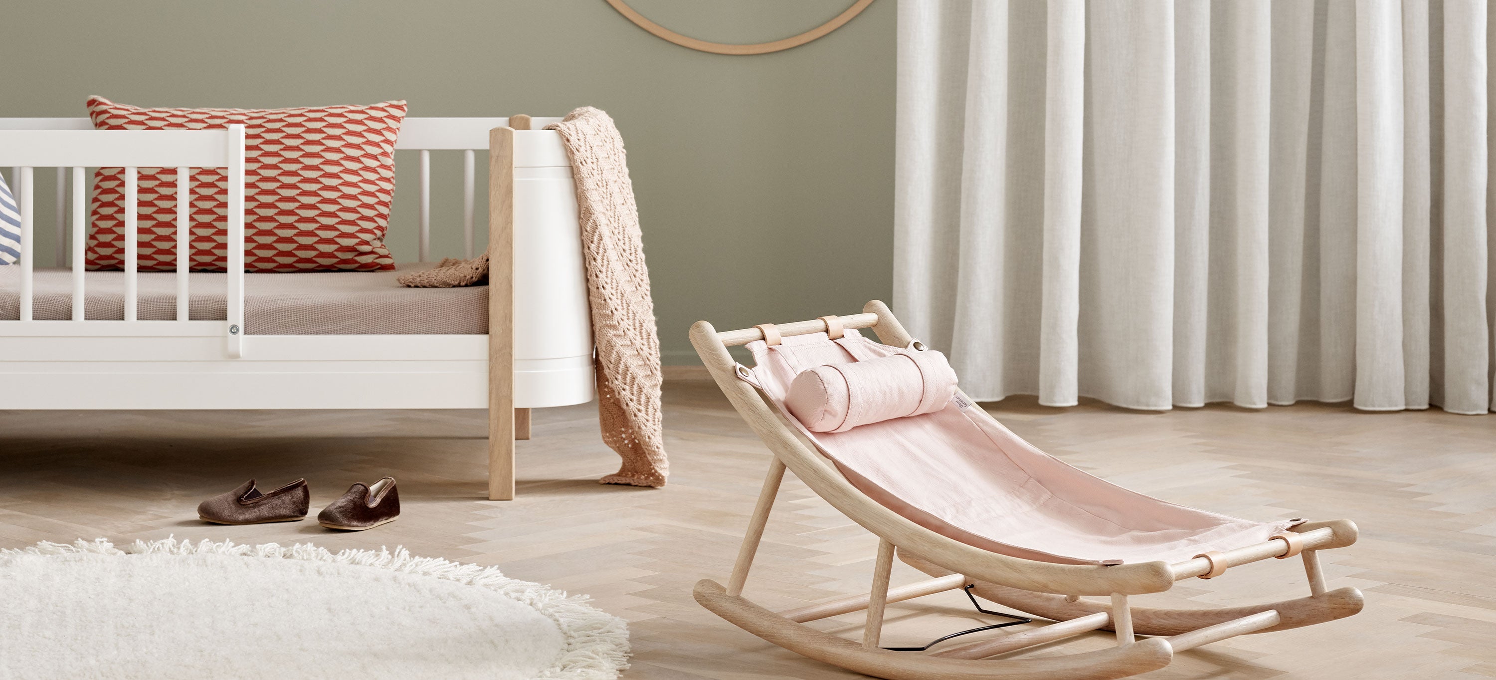 Toddler seat for Wood baby & toddler rocker