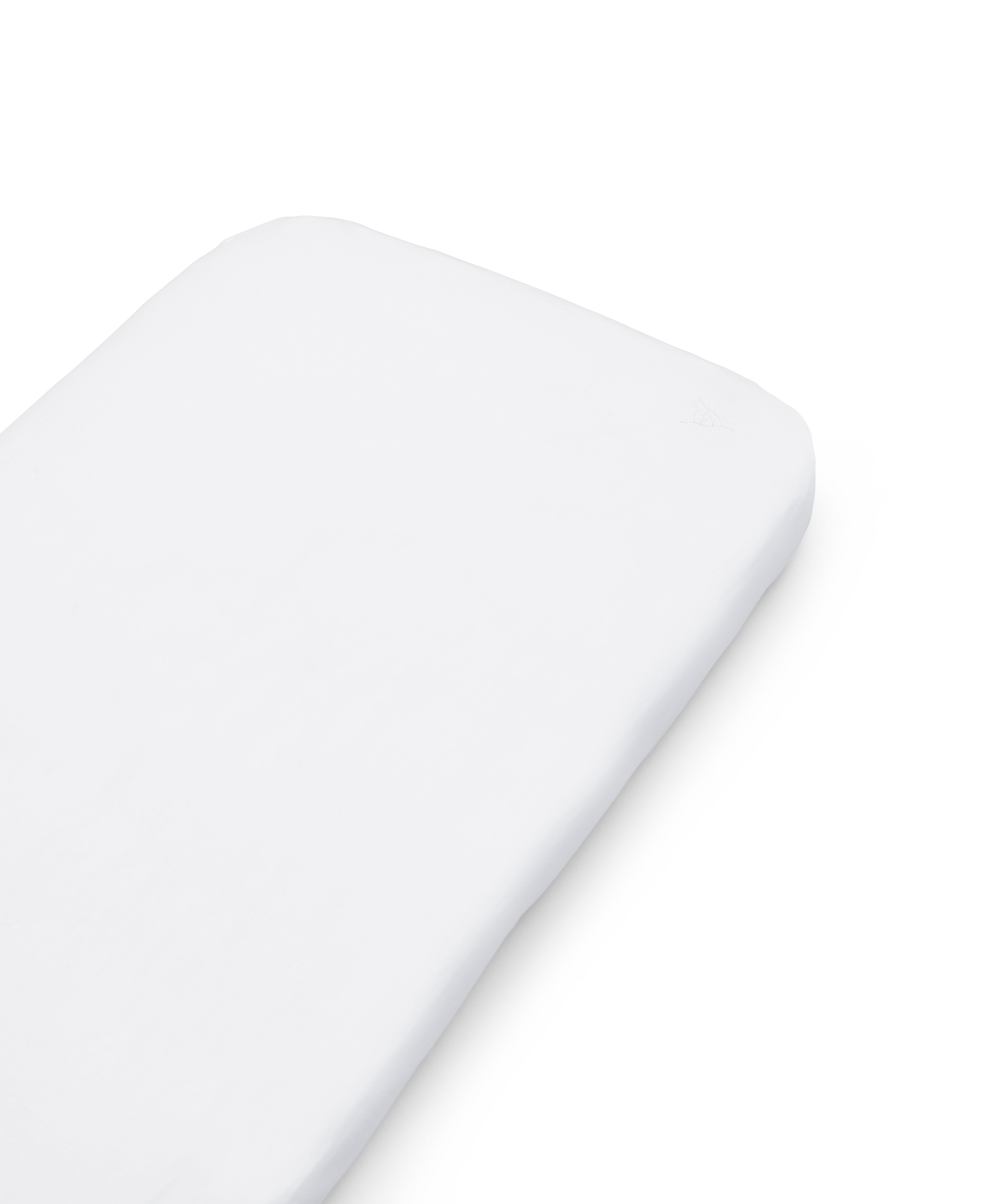 Clove Fitted Sheet, Simply White