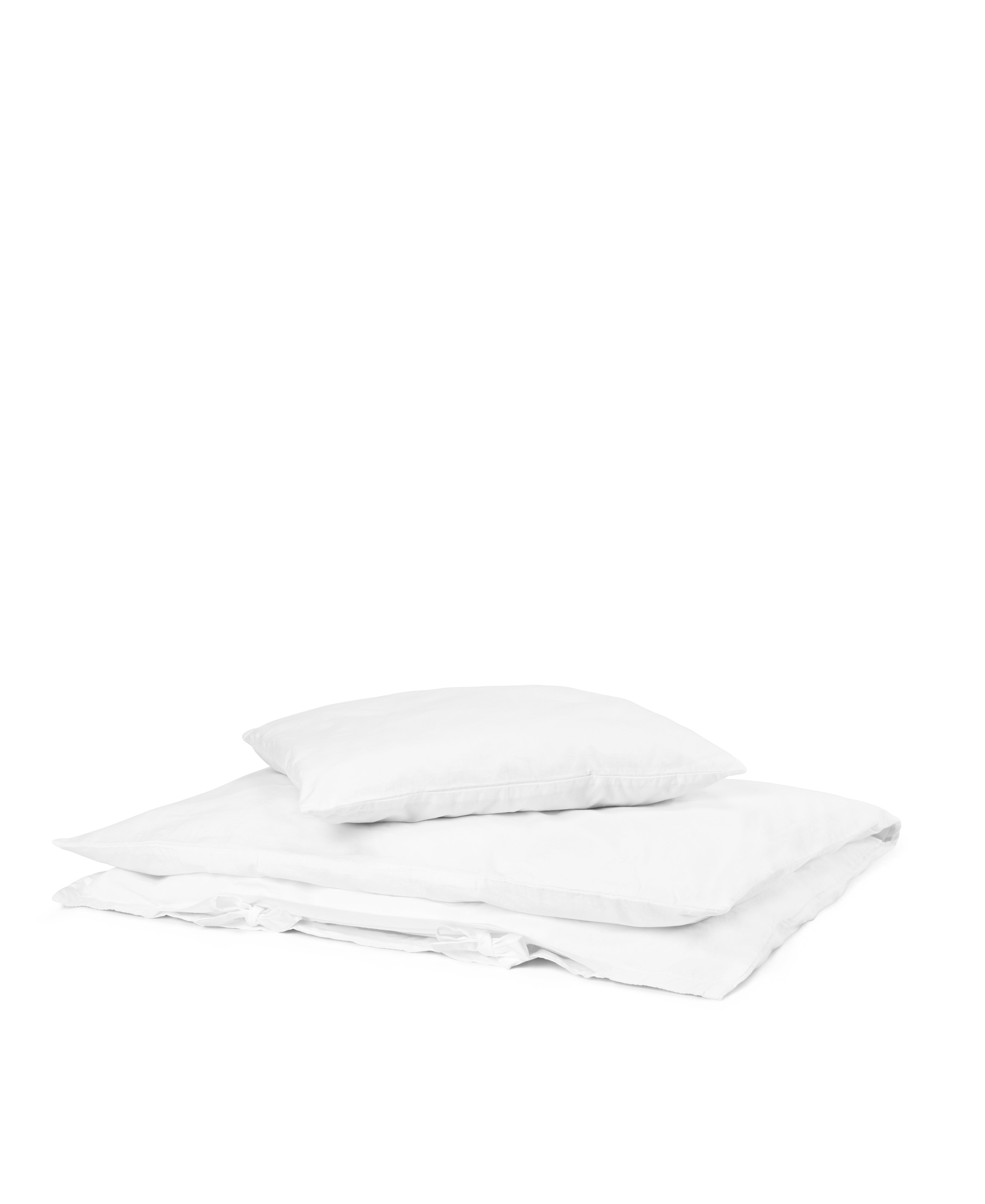 Bee Baby Bedding, Simply White