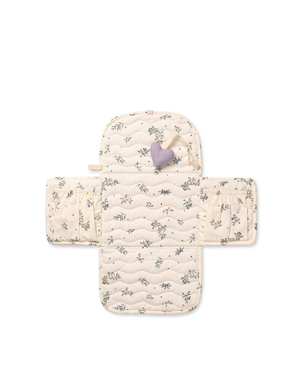 River Changing Mat, Blueberries