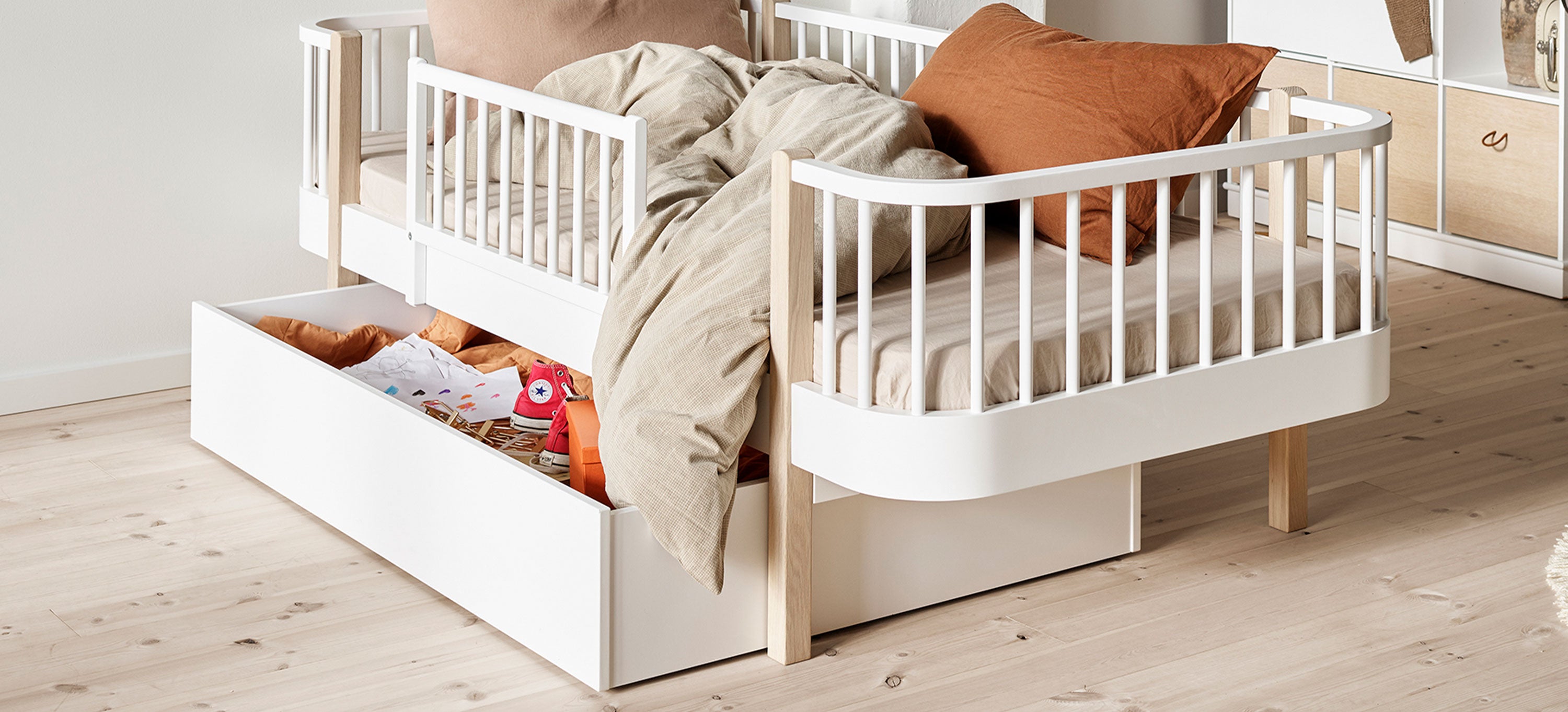 Bed drawers