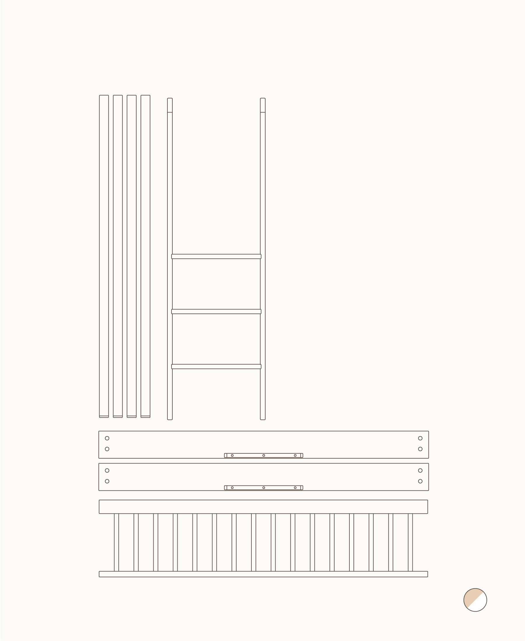 Mini+ cot bed & Mini+ junior bed to low bunk bed, white/oak