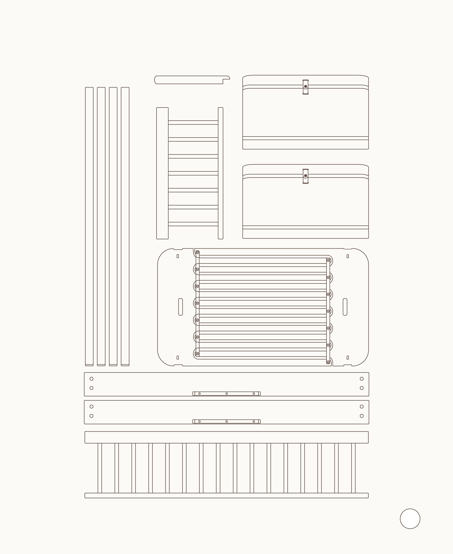 Mini+ low loft bed to low bunk bed, white