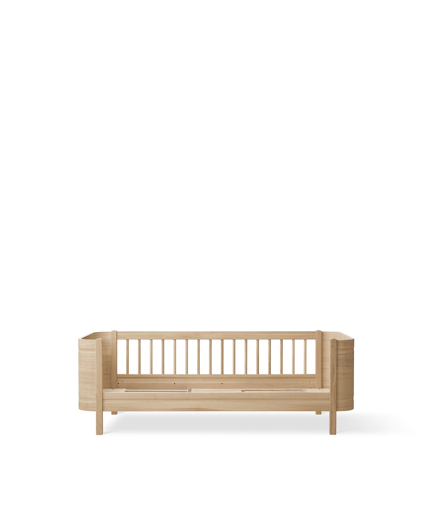 Wood Mini+ junior bed, oak