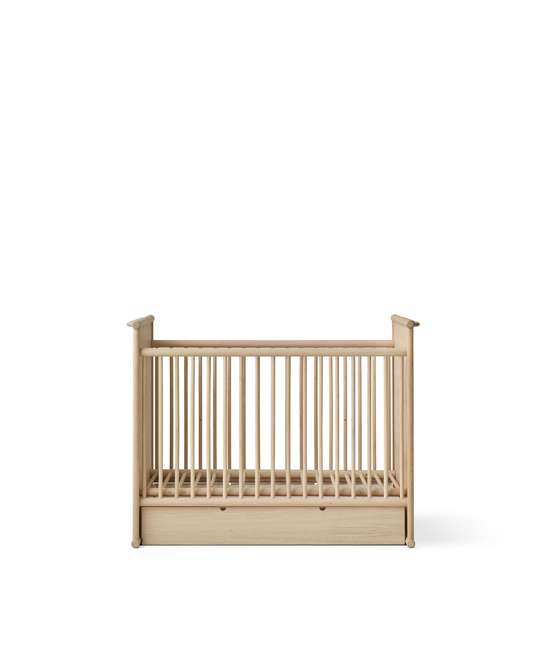 Camp Novel cot bed/bed, 60x120/120x200 cm, oak