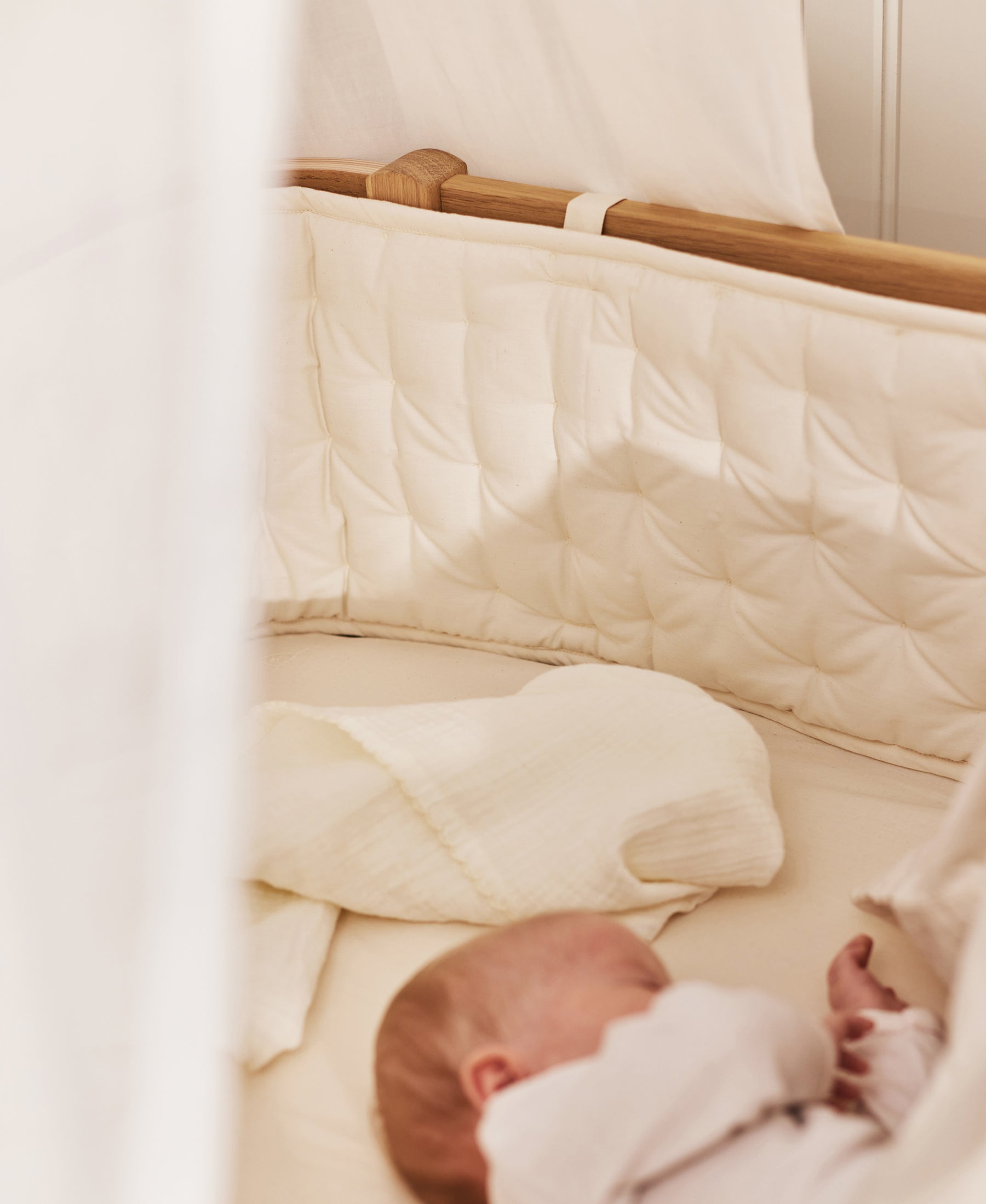 Nori Cot Bumper, Pure Nature