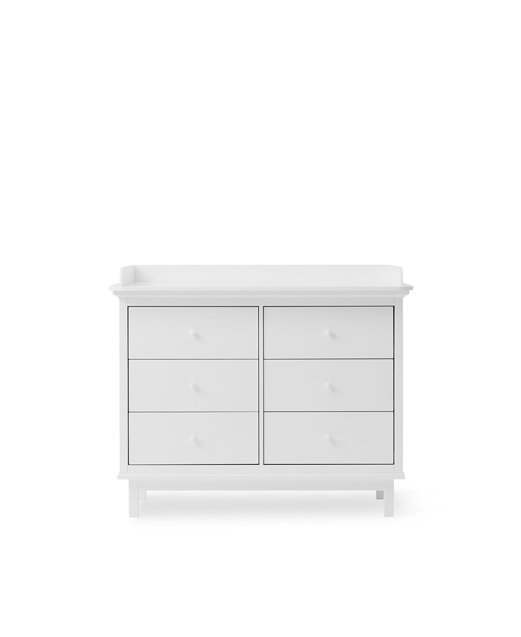 Seaside nursery dresser with 6 drawers