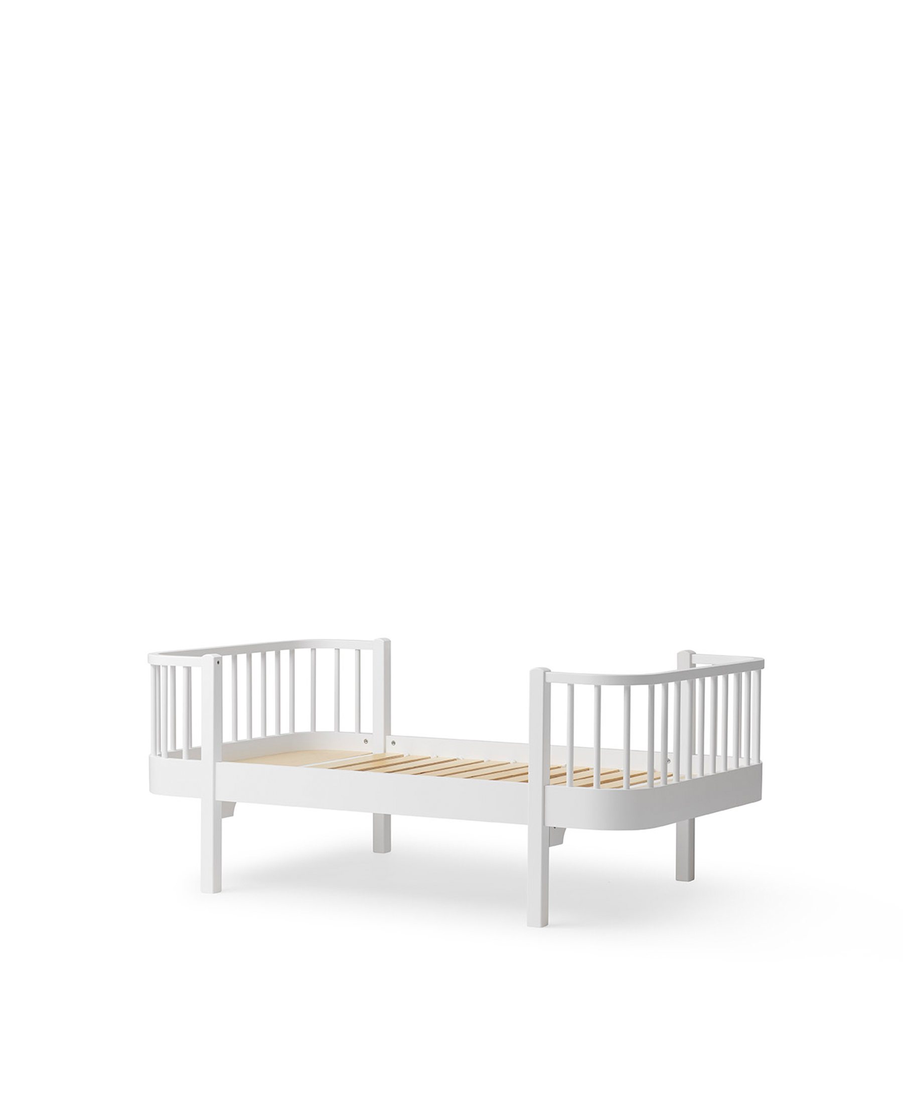 Wood Original junior bed, white