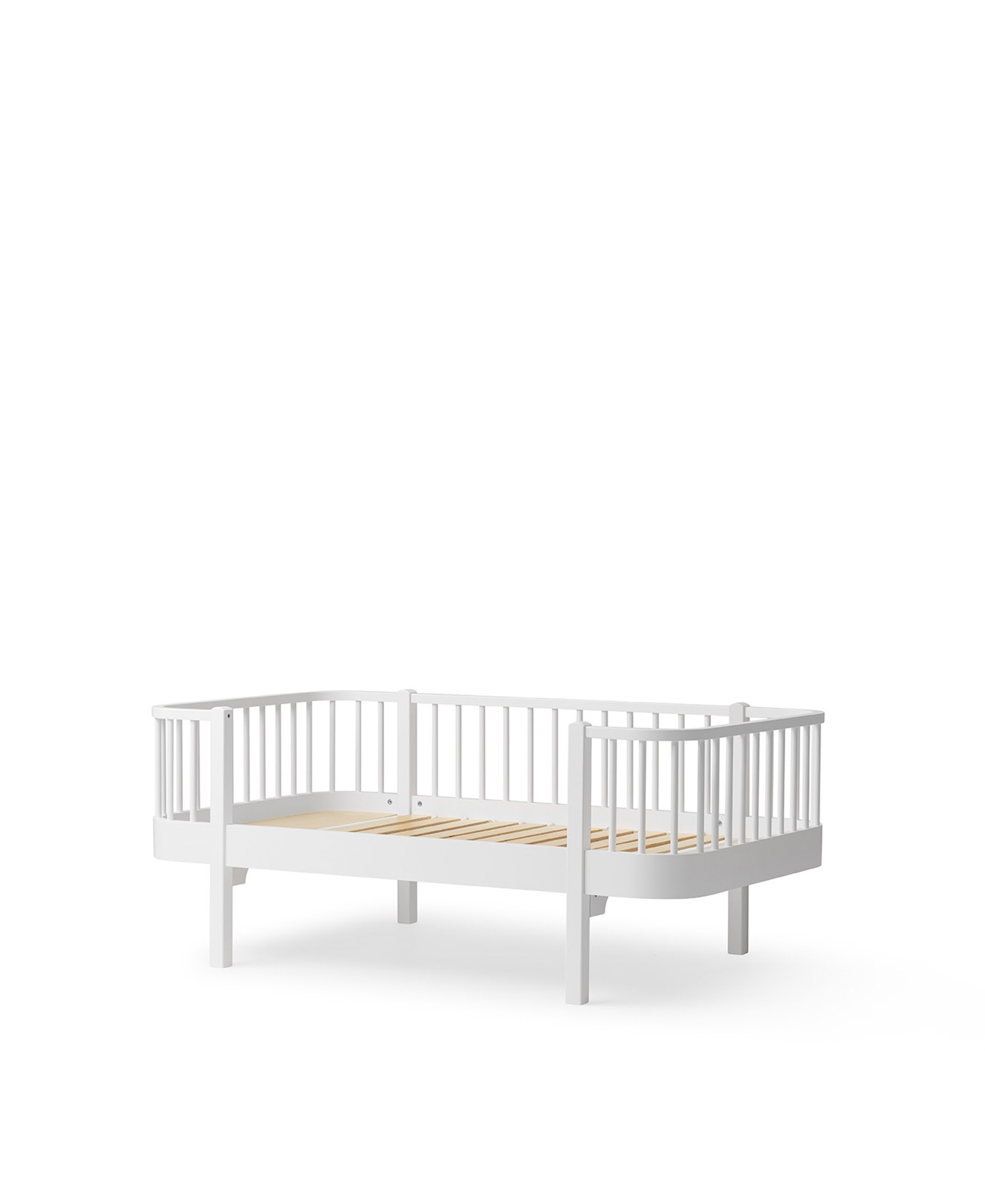 Wood Original junior day bed, white