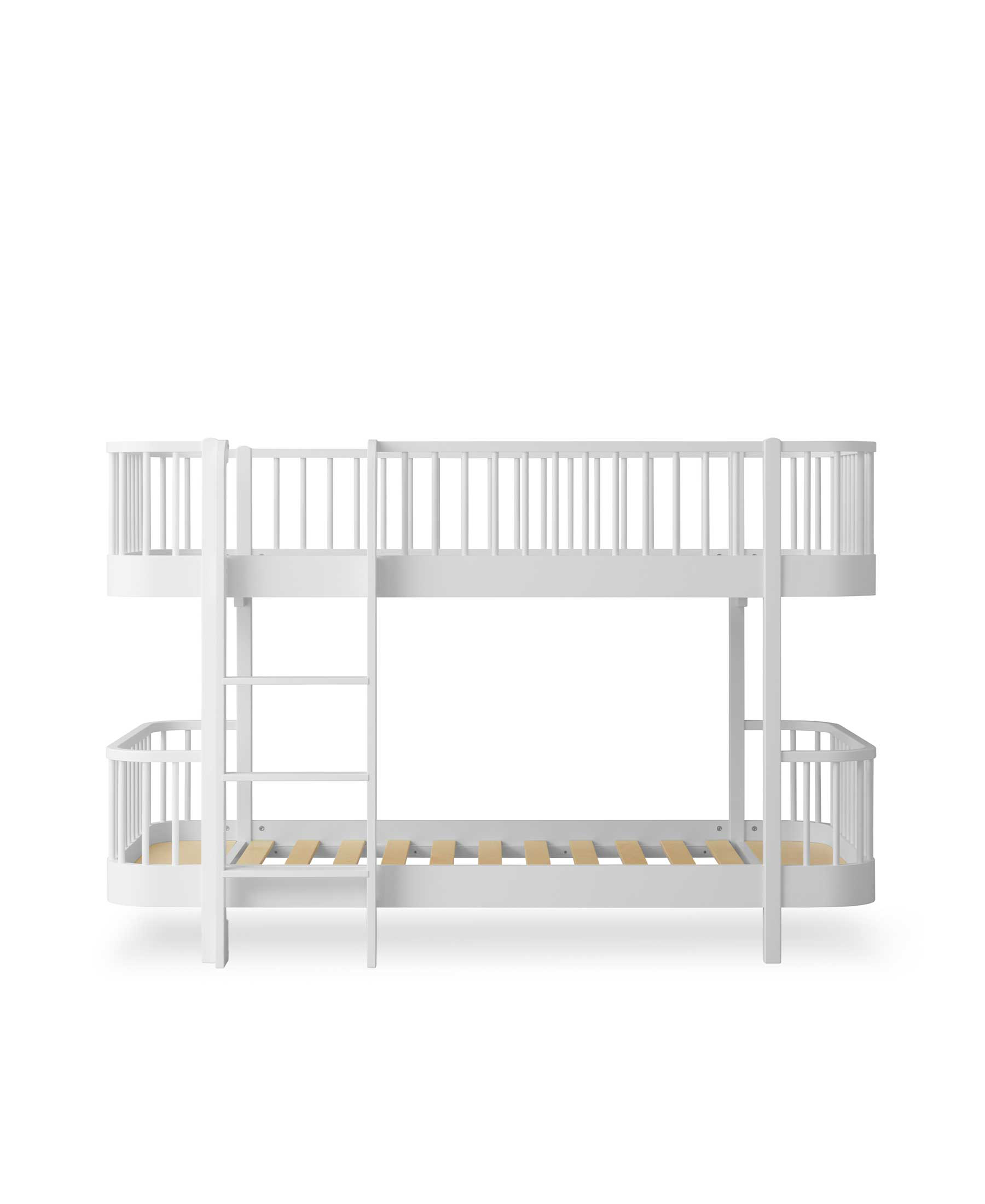 Wood Original low bunk bed, white